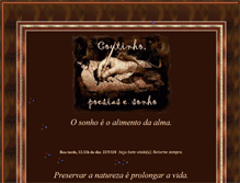 Tablet Screenshot of coutinhopoesiasesonho.com